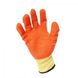 Orange Grip Latex Coated Glove
