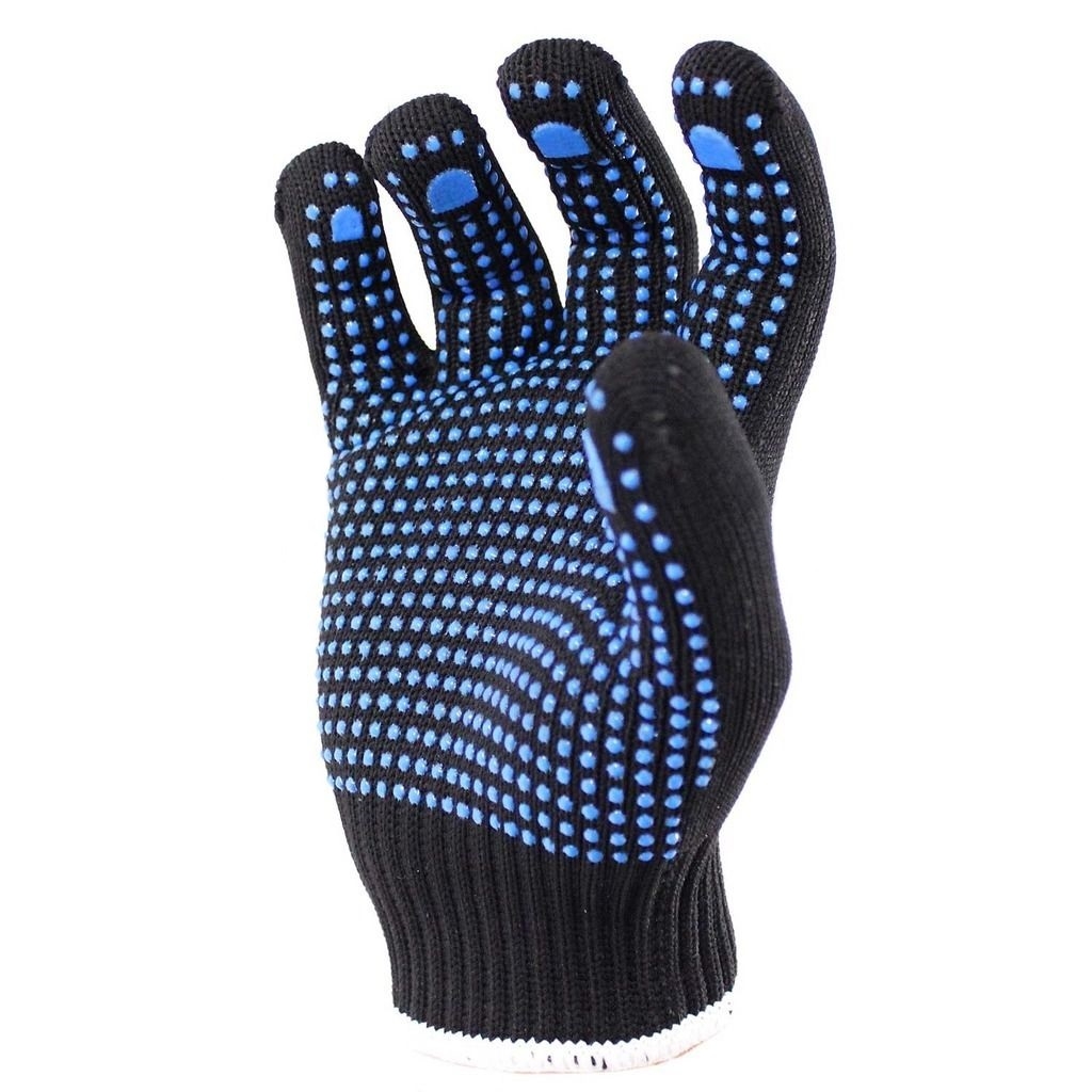 Black Gripper Gloves