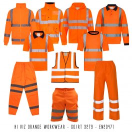 Hi Viz Orange Railtrack Workwear