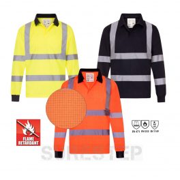Flame Retardant Polo Shirts