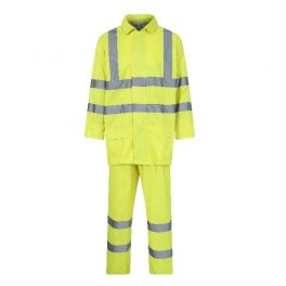 Hi Viz Yellow Waterproof Rain Suit-7926