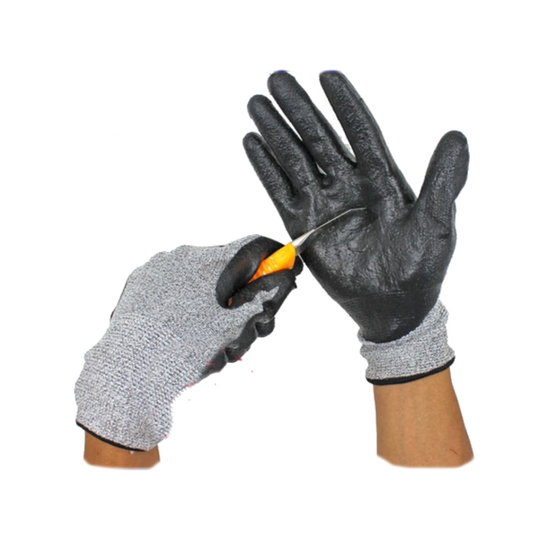 Cut Level 5 Grey/Black Glove-8226