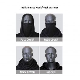 Caterpillar 1910057 GUARDIAN Hoody with face cover-9494