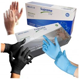 Disposable Gloves - Nitrile Vinyl Latex-0