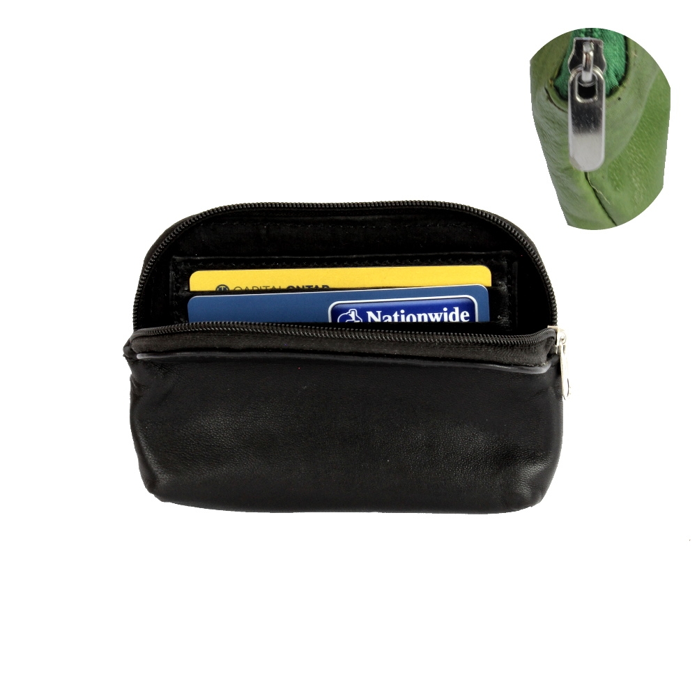 Coloured Leather Coin Purses-9754